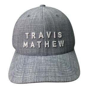Travis Mathew Rockdale Snapback 110 OneTen FlexFit Hat Baseball Cap Golf Logo